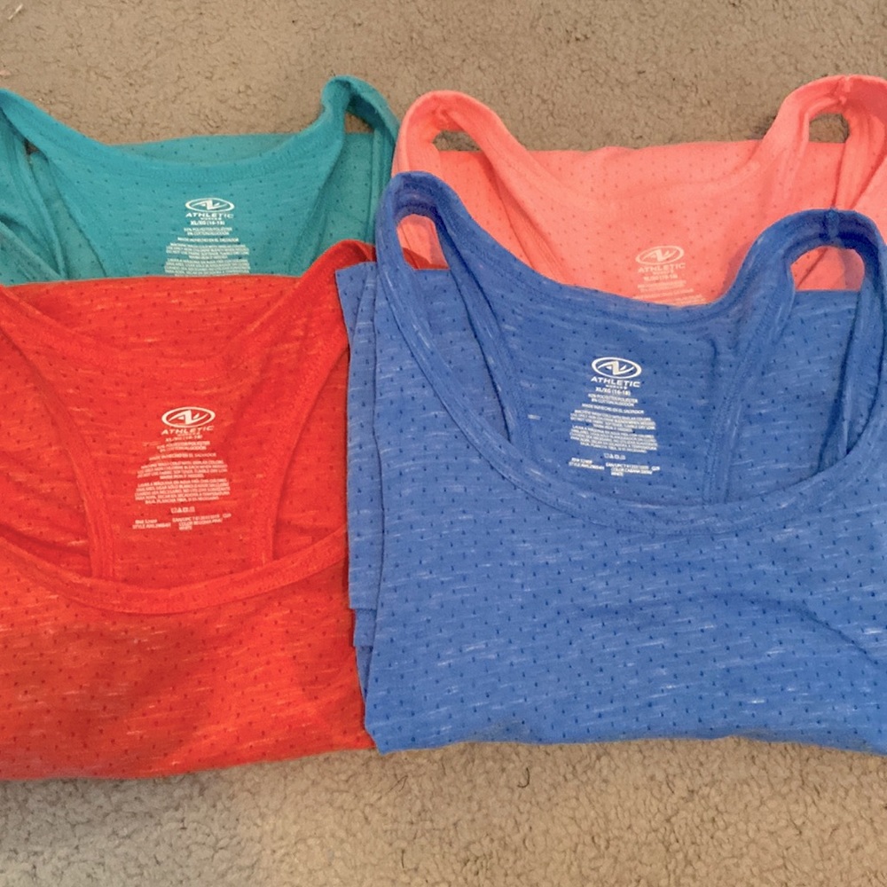 Bundle of Four Racerback Tank Top